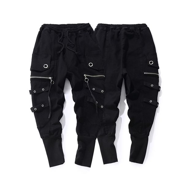 fashion drawstring casual men joggers black sweatpants ribbon hip hop men streetwear trousers cross-pants 210715
fashion drawstring casual men joggers black sweatpants ribbon hip hop men streetwear trousers cross-pants 210715
