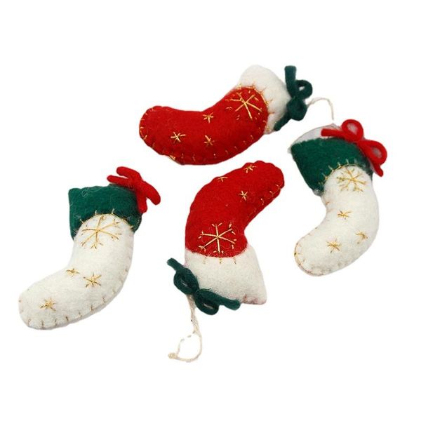 christmas decorations program decoration supplies stockings number ornaments handmade socks candy gift bag 
christmas decorations program decoration supplies stockings number ornaments handmade socks candy gift bag
