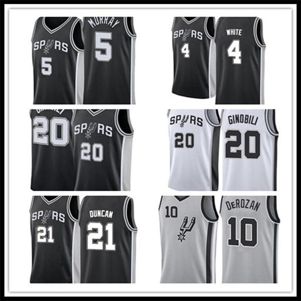 sanantoniospursjersey tim 21 duncan dejounte 5 murray derrick 4 white demar 10 derozan basketball jerseys, Black;red
sanantoniospursjersey tim 21 duncan dejounte 5 murray derrick 4 white demar 10 derozan basketball jerseys, Black;red