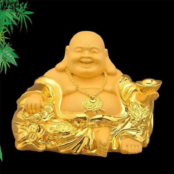 decorative objects & figurines gold lucky fengshui resin laughing buddha statue buddhism money maitreya sculpture home living room decoratio
decorative objects & figurines gold lucky fengshui resin laughing buddha statue buddhism money maitreya sculpture home living room decoratio