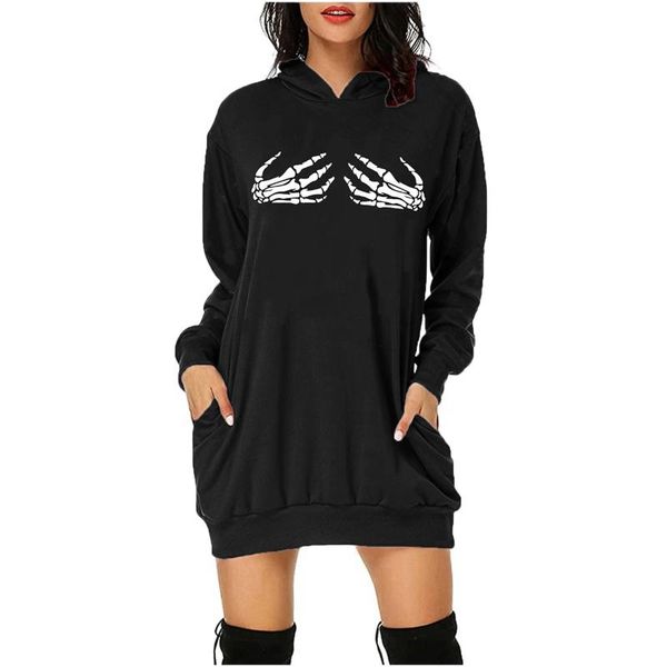 casual dresses 2021 women halloween hooded sweatshirt dress ladies fashion printed pockets long sleeve hoodies autumn robe femme, Black;gray
casual dresses 2021 women halloween hooded sweatshirt dress ladies fashion printed pockets long sleeve hoodies autumn robe femme, Black;gray