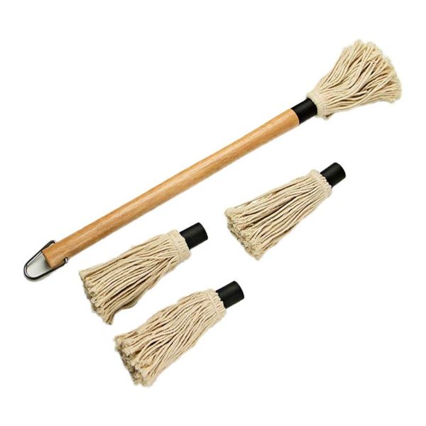 tools & accessories wooden handle barbecue brushes washable kitchen bbq with 3 replacement heads for roasting and grilling sauces
tools & accessories wooden handle barbecue brushes washable kitchen bbq with 3 replacement heads for roasting and grilling sauces