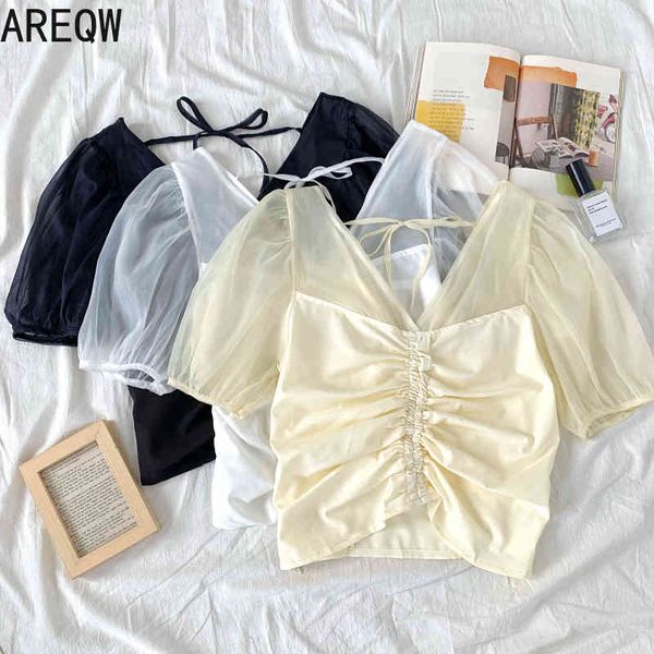 summer's stylish 100-neck v collared back tie with bow pleats slimmed-down shirt girl 210507, White
summer's stylish 100-neck v collared back tie with bow pleats slimmed-down shirt girl 210507, White