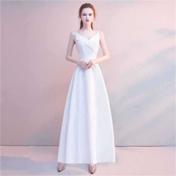 party dresses evening women's 2021 style banquet small man queen can wear temperament at ordinary times, White;black
party dresses evening women's 2021 style banquet small man queen can wear temperament at ordinary times, White;black