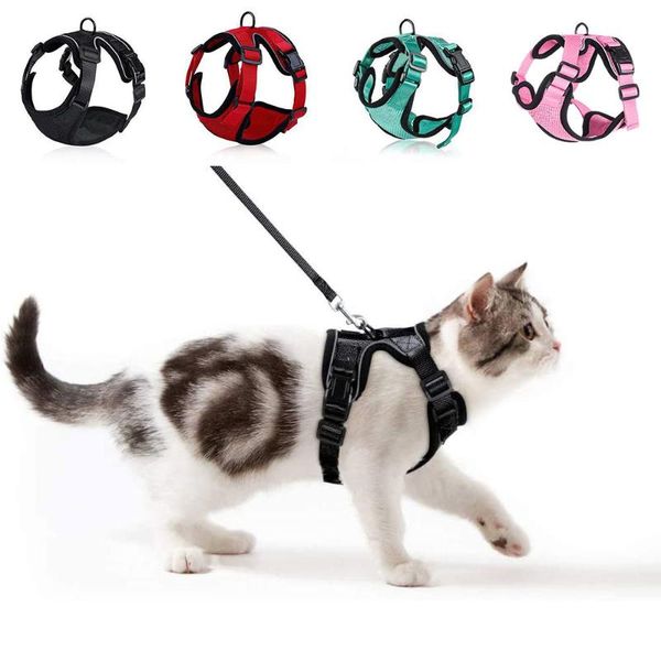 cat collars & leads soft padded vest harness and leash pet small dog with reflective strip nylon mesh kitten puppy collar
cat collars & leads soft padded vest harness and leash pet small dog with reflective strip nylon mesh kitten puppy collar