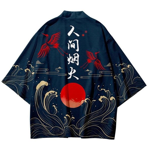 ethnic clothing men's japanese kimono traditional sun pattern casual loose thin jacket asian cardigan, Red
ethnic clothing men's japanese kimono traditional sun pattern casual loose thin jacket asian cardigan, Red