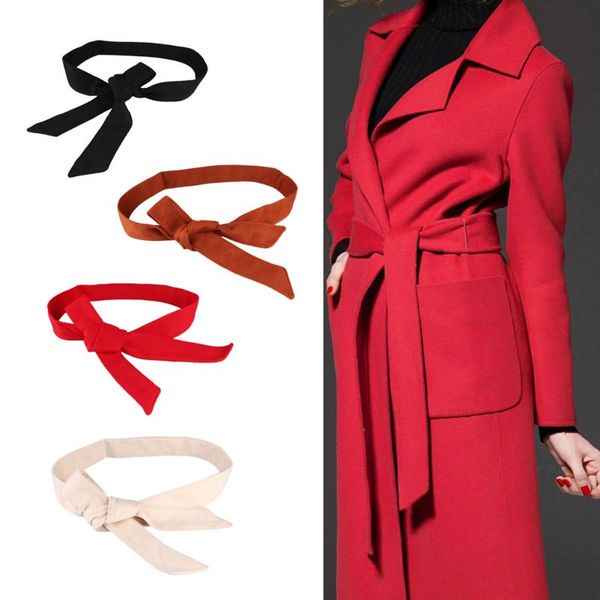 belts classic velvet waist belt tie bow cummerbunds fashion for women female wide waistband woolen overcoat 172cm, Black;brown
belts classic velvet waist belt tie bow cummerbunds fashion for women female wide waistband woolen overcoat 172cm, Black;brown