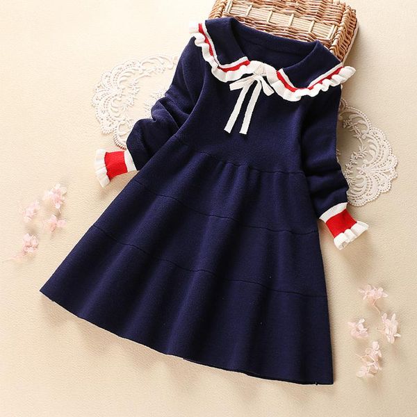 girl's dresses year girls dress autumn sweater for long sleeve kids preppy style children clothes 3-14y, Red;yellow
girl's dresses year girls dress autumn sweater for long sleeve kids preppy style children clothes 3-14y, Red;yellow