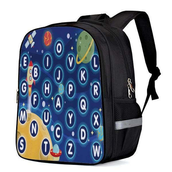 backpack blue alphabet space ship satellite simple student schoolbag boys and girls backpacks fashion
backpack blue alphabet space ship satellite simple student schoolbag boys and girls backpacks fashion