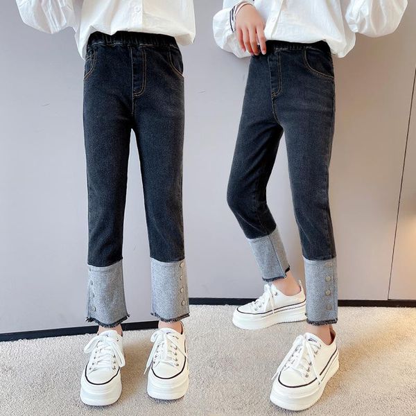 jeans children clothes kids casual solid color straight-leg pants girls denim teenager spring autumn 5 6 7 8 9 10 11 12 13, Blue
jeans children clothes kids casual solid color straight-leg pants girls denim teenager spring autumn 5 6 7 8 9 10 11 12 13, Blue