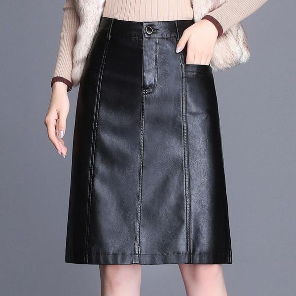 skirts women's skirt pu small leather high waist large size long bag hip a word girl bottoms 1935, Black
skirts women's skirt pu small leather high waist large size long bag hip a word girl bottoms 1935, Black
