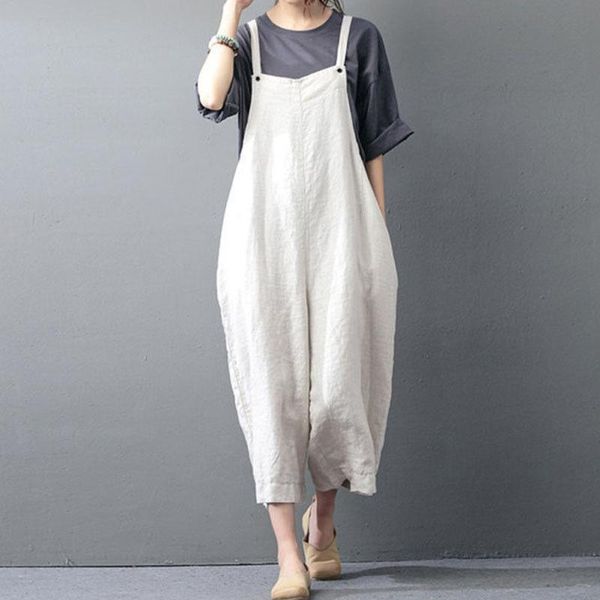women's jumpsuits & rompers women loose cotton bib pant jumpsuit trousers overall harnes pants strap belt pocket wide leg 10feb 13, Black;white
women's jumpsuits & rompers women loose cotton bib pant jumpsuit trousers overall harnes pants strap belt pocket wide leg 10feb 13, Black;white