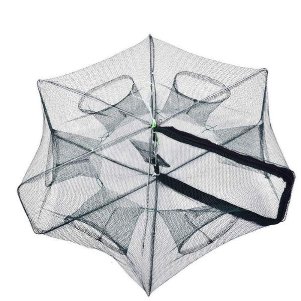 foldable fishing net 8 holes crab shrimp fishes crawfish trap cast dip cage casting crayfish catcher mesh fish accessories
foldable fishing net 8 holes crab shrimp fishes crawfish trap cast dip cage casting crayfish catcher mesh fish accessories