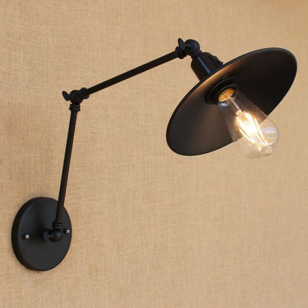 wall lamp 4 style loft black retro industrial iron adjust sconce e27/e26 lights with switch for living room bedroom fixture
wall lamp 4 style loft black retro industrial iron adjust sconce e27/e26 lights with switch for living room bedroom fixture