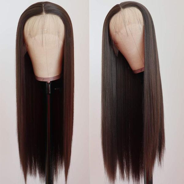 synthetic wigs jet black long silky straight lace front wig for women high temperature fiber cosplay with baby hair
synthetic wigs jet black long silky straight lace front wig for women high temperature fiber cosplay with baby hair
