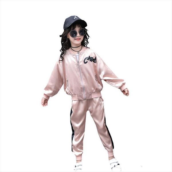 3 10 years old spring autumn two piece girl clothes satin jacket coat pants letter printing in older children quality, White
3 10 years old spring autumn two piece girl clothes satin jacket coat pants letter printing in older children quality, White