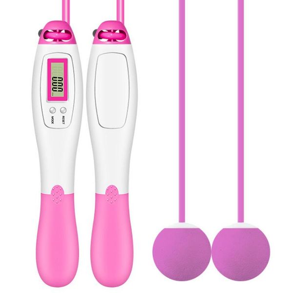 jump ropes smart electronic digital skipping rope calorie consumption professional fitness with counter pink
jump ropes smart electronic digital skipping rope calorie consumption professional fitness with counter pink