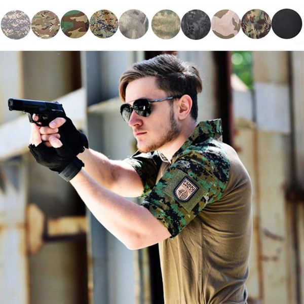 hunting sets short sleeve tactical uniform army combat camouflage shirt + cargo pants military clothing paintball clothes set, Camo
hunting sets short sleeve tactical uniform army combat camouflage shirt + cargo pants military clothing paintball clothes set, Camo