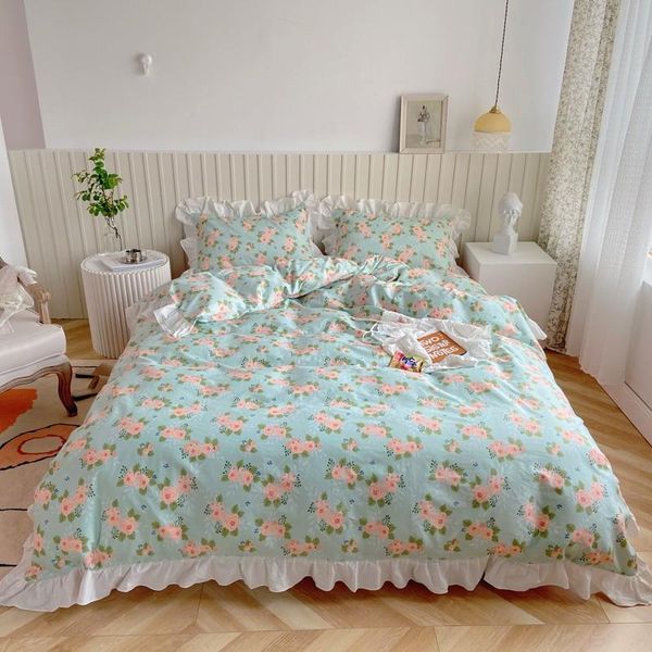 bedding sets 100%natural cotton fresh floral print kids girls set comfortable farmhouse style duvet cover twin king 3/4pcs
bedding sets 100%natural cotton fresh floral print kids girls set comfortable farmhouse style duvet cover twin king 3/4pcs