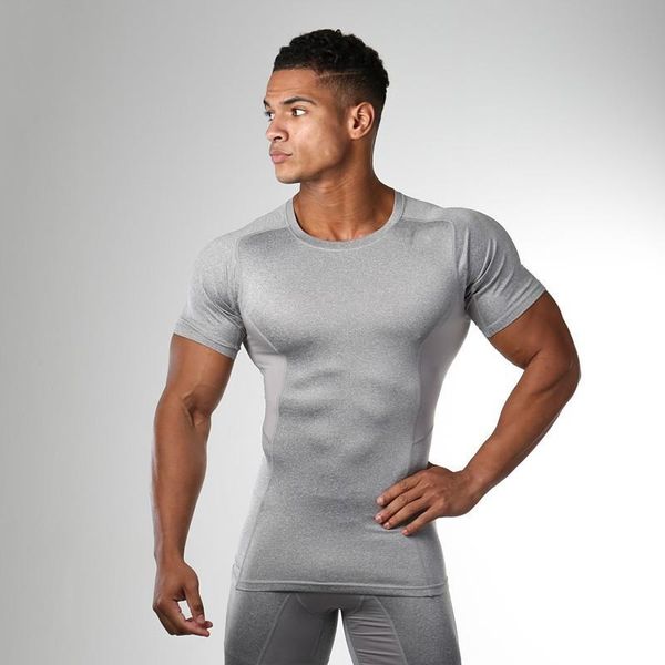 running jerseys 2021 muscle brothers summer fitness short sleeve men's elastic round collar quick-drying recreational t-shirt for male, Black;blue
running jerseys 2021 muscle brothers summer fitness short sleeve men's elastic round collar quick-drying recreational t-shirt for male, Black;blue