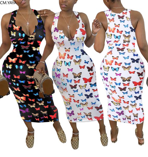 cm.yaya women butterfly print sleeveless v-neck bodycon mid-calf length dress party club midi bandage pencil dresses, Black;gray
cm.yaya women butterfly print sleeveless v-neck bodycon mid-calf length dress party club midi bandage pencil dresses, Black;gray