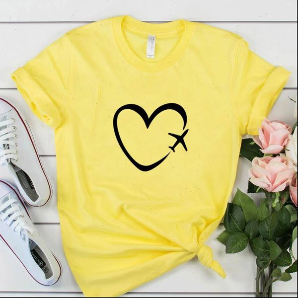 travel womens t shirts plane heart love short sleeve shirt women summer cotton casual tee femme tumblr graphic tees, White
travel womens t shirts plane heart love short sleeve shirt women summer cotton casual tee femme tumblr graphic tees, White