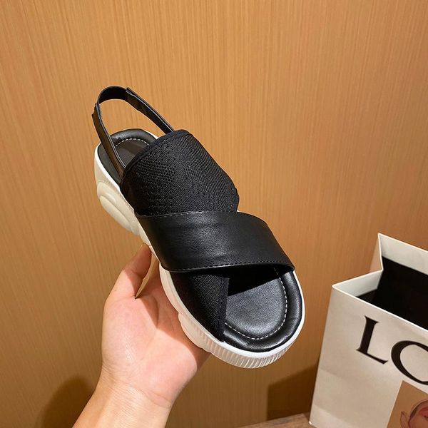 black thick sole sandals spring summer 2021 women soft bottom elastic shoes female casual back strap white
black thick sole sandals spring summer 2021 women soft bottom elastic shoes female casual back strap white