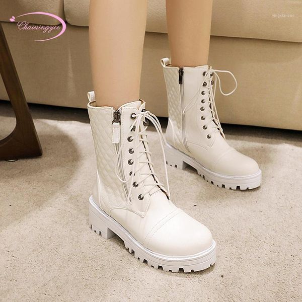 boots casual style round toe autumn or winter motorcycle lace-zipper platform medium with chunky ankle women's shoes1, Black
boots casual style round toe autumn or winter motorcycle lace-zipper platform medium with chunky ankle women's shoes1, Black