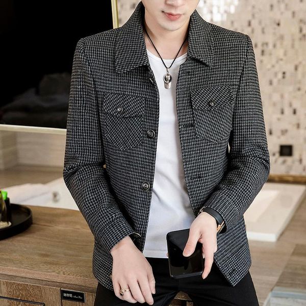 men's jackets 2021 spring lattice leisure jacket slim fit fashion male youth sunshine men s-3xl, Black;brown
men's jackets 2021 spring lattice leisure jacket slim fit fashion male youth sunshine men s-3xl, Black;brown