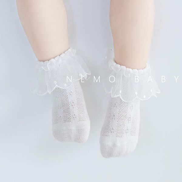 children's socks summer fashion baby girl ruffled cute frills toddler designer lace kids mesh cotton for girls, Pink;yellow
children's socks summer fashion baby girl ruffled cute frills toddler designer lace kids mesh cotton for girls, Pink;yellow