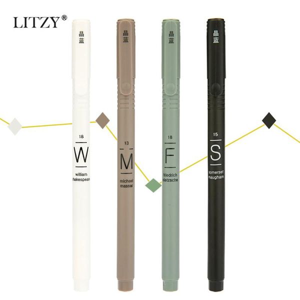pcs/set simple gel pen 0.35mm black blue ink neutral for student school office writing supplies korean stationery pens
pcs/set simple gel pen 0.35mm black blue ink neutral for student school office writing supplies korean stationery pens