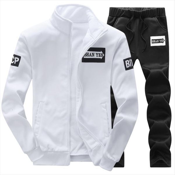2pcs man harajuku autumn sport mens tracksuit zipper coat long pants men sweatshirt suit letter print casual male clothing for, Gray
2pcs man harajuku autumn sport mens tracksuit zipper coat long pants men sweatshirt suit letter print casual male clothing for, Gray