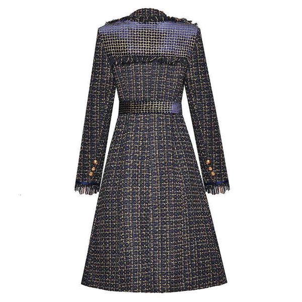 seqinyy long trench coat 2020 fall new fashion design female sleeve long blue gold plaid thick pocket top, Black;gray
seqinyy long trench coat 2020 fall new fashion design female sleeve long blue gold plaid thick pocket top, Black;gray
