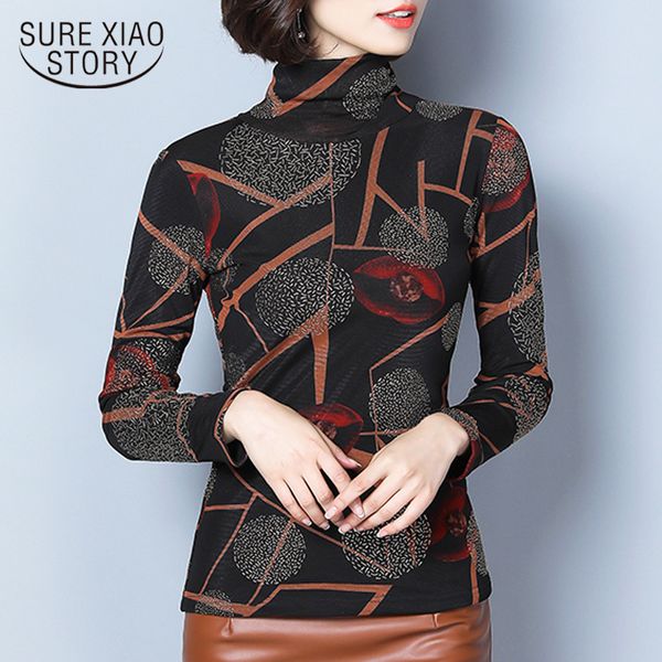 elegant fashion casual slim clothing long sleeve turtleneck large women blouses plus size 5671 50 210417, White
elegant fashion casual slim clothing long sleeve turtleneck large women blouses plus size 5671 50 210417, White