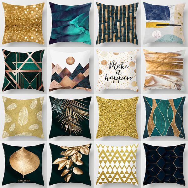 New Gold Blue Nordic Geometric Cushion Cover Hot Modern Abstract Art Deco Pillow Cover Sofa Seat Bed Sofa Throw Pillow
New Gold Blue Nordic Geometric Cushion Cover Hot Modern Abstract Art Deco Pillow Cover Sofa Seat Bed Sofa Throw Pillow