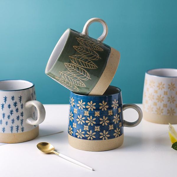 mugs sichuan in japanese coarse ceramic mug cup female household coffee cup, hand made
mugs sichuan in japanese coarse ceramic mug cup female household coffee cup, hand made