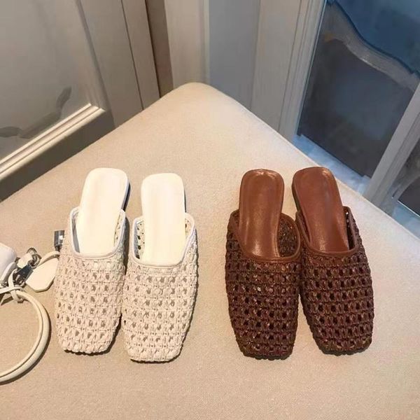 bailamos spring summer woman square toe slip on slides flat slippers women breathable hollow weave mules shoes, Black
bailamos spring summer woman square toe slip on slides flat slippers women breathable hollow weave mules shoes, Black