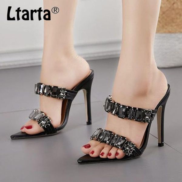 dress shoes ltarta 2021 spring summer women's pointed-toe luxury rhinestone stiletto plus size 35-42 high heel sandals, Black
dress shoes ltarta 2021 spring summer women's pointed-toe luxury rhinestone stiletto plus size 35-42 high heel sandals, Black