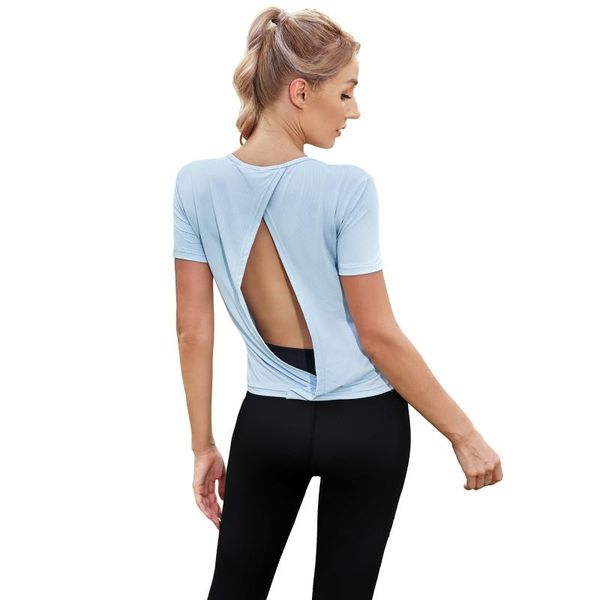 yoga outfit women loose fit mountain hiking backless shirts workout t-shirt short sleeve tees fitness blouses sports activewear
yoga outfit women loose fit mountain hiking backless shirts workout t-shirt short sleeve tees fitness blouses sports activewear