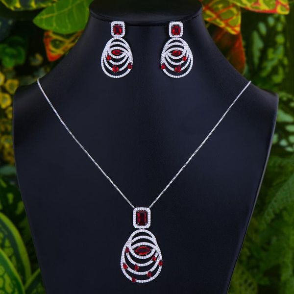 earrings & necklace siscathy super luxury water drop cubic zircon crystal cz engagement earring set for women wedding dubai bridal jewelry, Silver
earrings & necklace siscathy super luxury water drop cubic zircon crystal cz engagement earring set for women wedding dubai bridal jewelry, Silver