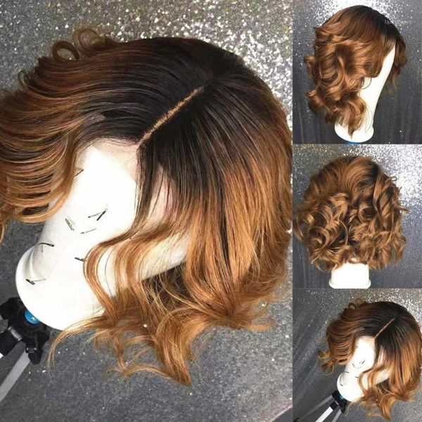 13*6 deep part lace front human hair wig short bob pre plucked brazilian remy wavy ombre colored 150 density atina1, Black;brown
13*6 deep part lace front human hair wig short bob pre plucked brazilian remy wavy ombre colored 150 density atina1, Black;brown