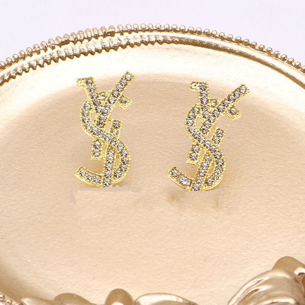simple earrings luxury flash set diamond letter temperament versatile female earrings accessories black friday, Golden
simple earrings luxury flash set diamond letter temperament versatile female earrings accessories black friday, Golden