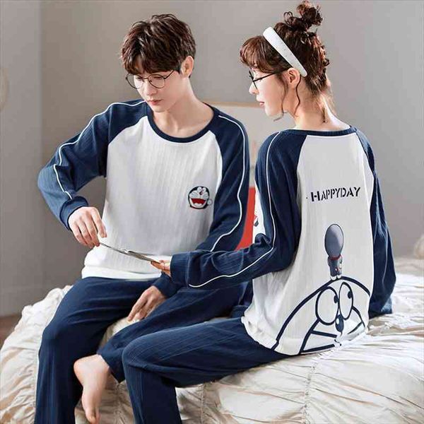 kawaii doraemon anime printing women sleepwear couple pajamas set winter cotton long sleeve homewear harajuku blue patchwork men, Black;red
kawaii doraemon anime printing women sleepwear couple pajamas set winter cotton long sleeve homewear harajuku blue patchwork men, Black;red