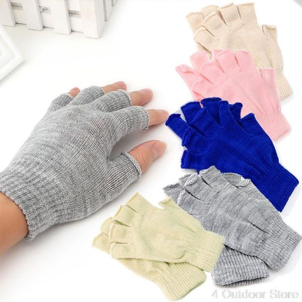 cycling gloves 1 pair knitted stretch half finger elastic fingerless winter soft warm o01 20 drop, Black
cycling gloves 1 pair knitted stretch half finger elastic fingerless winter soft warm o01 20 drop, Black