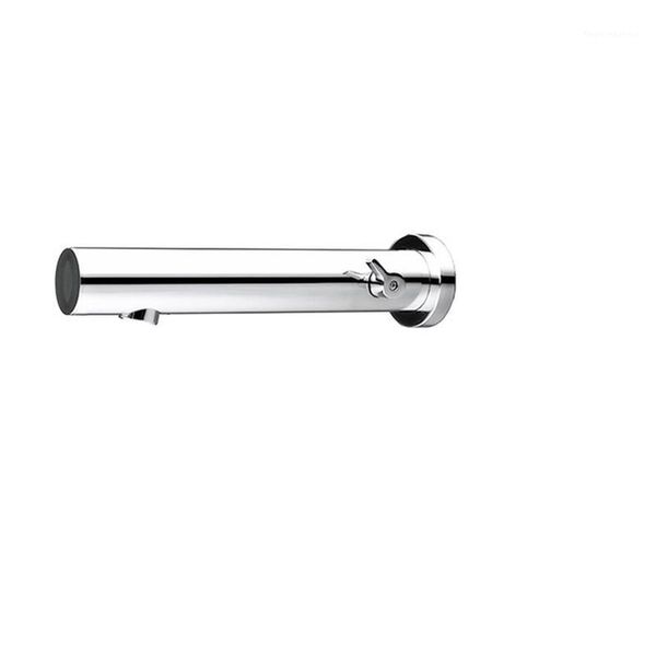 chrome brass wall mounted integrated type automatic sensor tap wash basin touchless infrared faucet cold bathroom sink faucets1
chrome brass wall mounted integrated type automatic sensor tap wash basin touchless infrared faucet cold bathroom sink faucets1