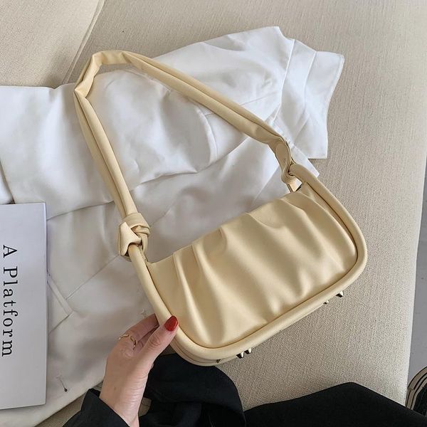 evening bags 2021 fashion pleated tote bag solid color shoulder high-quality soft leather women's designer handbag travel
evening bags 2021 fashion pleated tote bag solid color shoulder high-quality soft leather women's designer handbag travel
