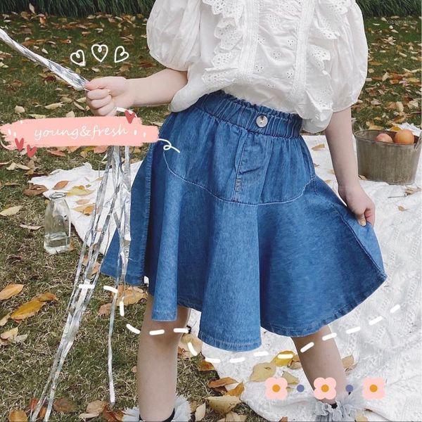 girls denim skirts autumn spring kids clothes toddler girl jean tutu skirt baby children fashion fail, Blue
girls denim skirts autumn spring kids clothes toddler girl jean tutu skirt baby children fashion fail, Blue
