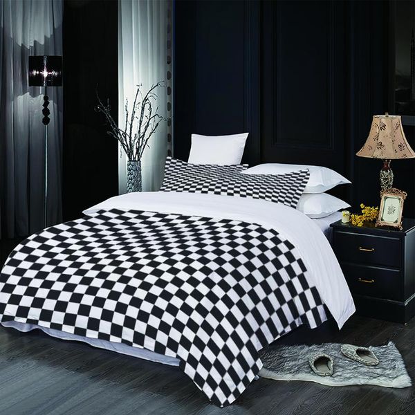 black white lattice check 3/2pcs duvet cover pattern bedding sets child comforter soft twin single full king pillow
black white lattice check 3/2pcs duvet cover pattern bedding sets child comforter soft twin single full king pillow