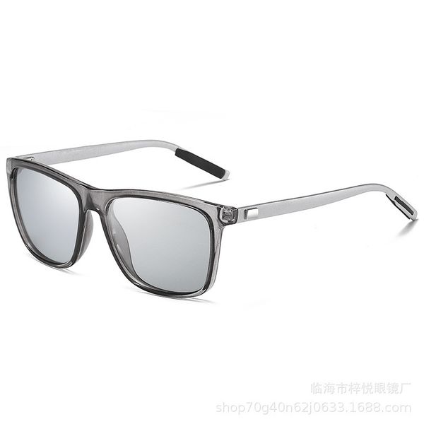 vivibee color change grey frame pchromic polarized sunglasses men square classic chameleon glaases transition lens eyewear wholesale, White;black
vivibee color change grey frame pchromic polarized sunglasses men square classic chameleon glaases transition lens eyewear wholesale, White;black