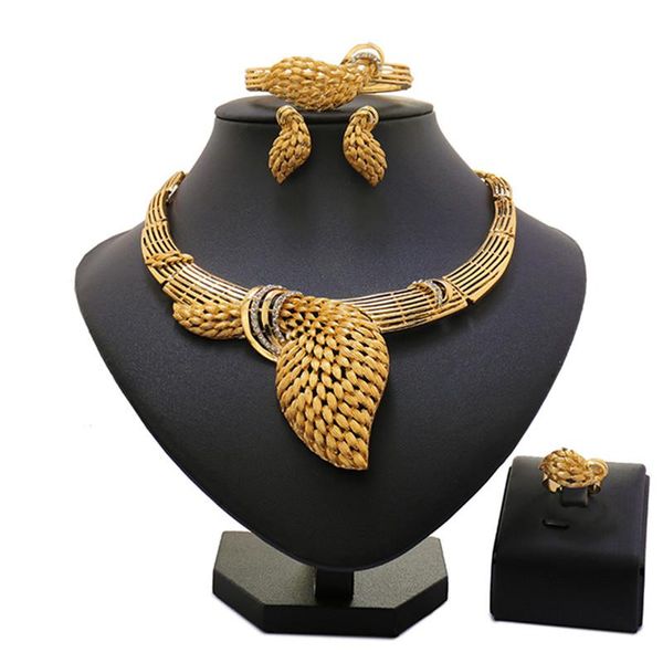 earrings & necklace right exquisite noble gold bridal jewelry set nigerian wedding woman accessories wholesale statement, Silver
earrings & necklace right exquisite noble gold bridal jewelry set nigerian wedding woman accessories wholesale statement, Silver